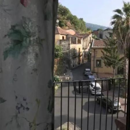 Casa Rosa In Stile Siciliano Vicino Giardini E Taormina Appartement Francavilla di Sicilia Buitenkant foto
